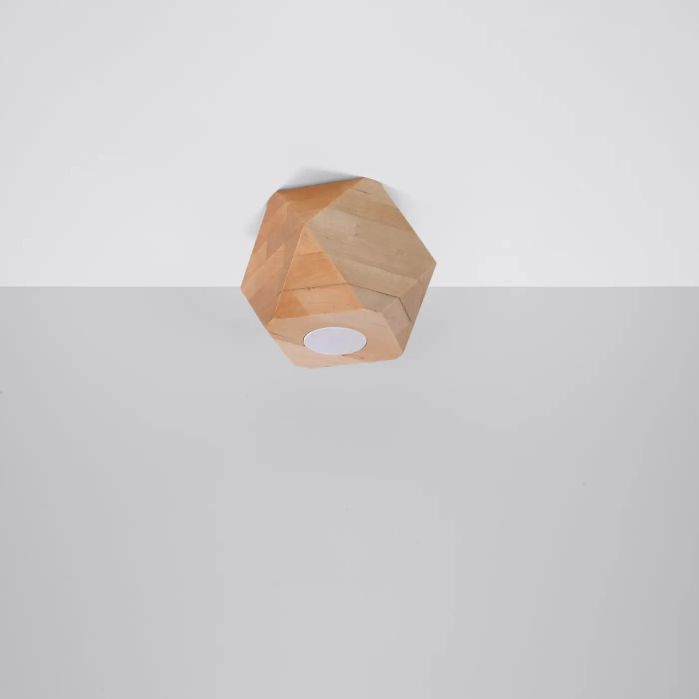 Luminaire Plafonnier en Bois - Woody 1 (Bois Naturel)