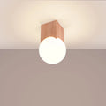 Luminaire Plafonnier en Bois - Solis (Bois Naturel)