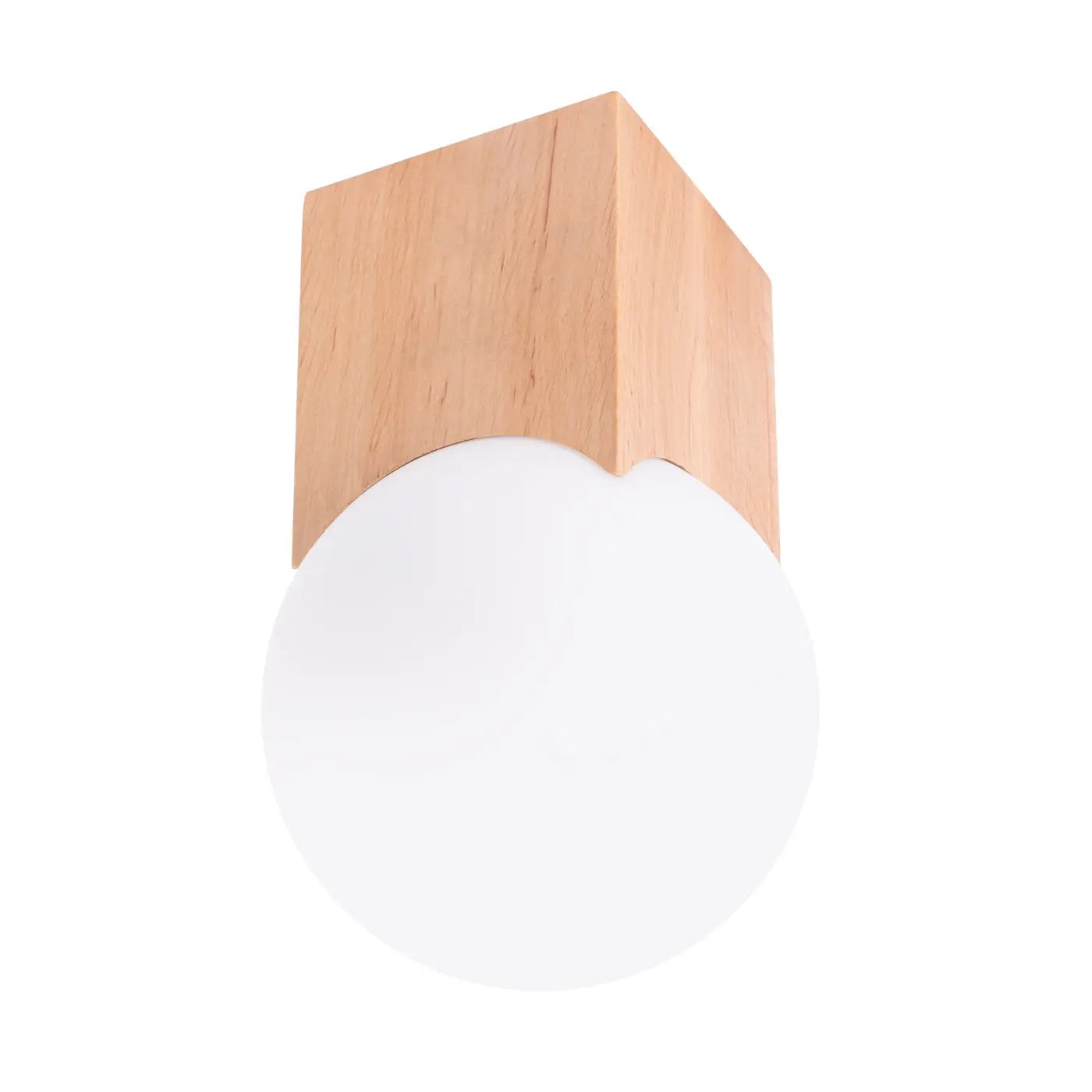 Luminaire Plafonnier en Bois - Solis (Bois Naturel)