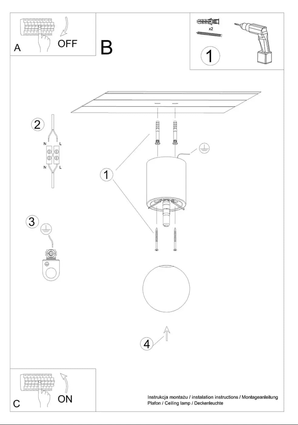 Luminaire Plafonnier en Bois - Boomo 12