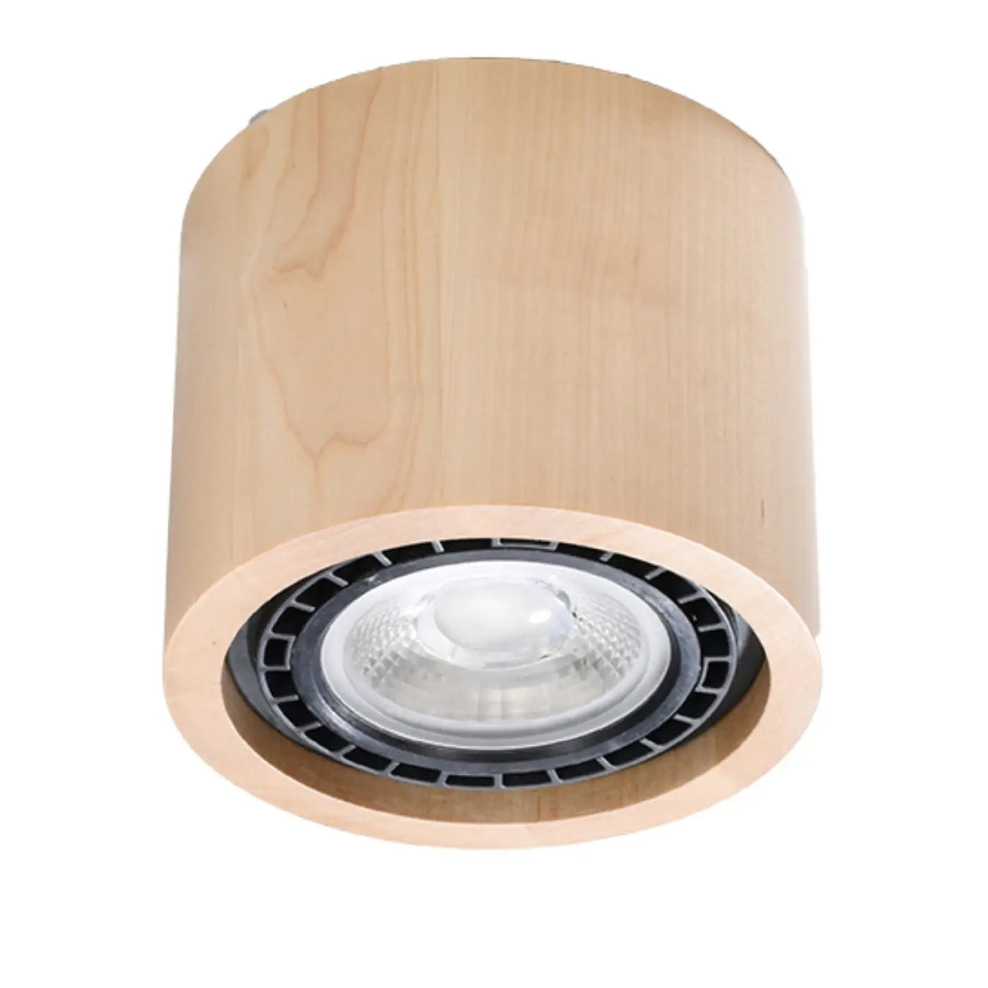 Luminaire Plafonnier en Bois - Basic 1 (Bois Naturel)