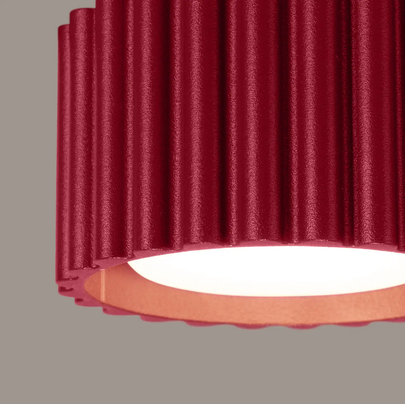 Luminaire Plafonnier Moderne - Aura 1 (Bordeaux)