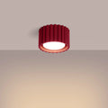 Luminaire Plafonnier Moderne - Aura 1 (Bordeaux)