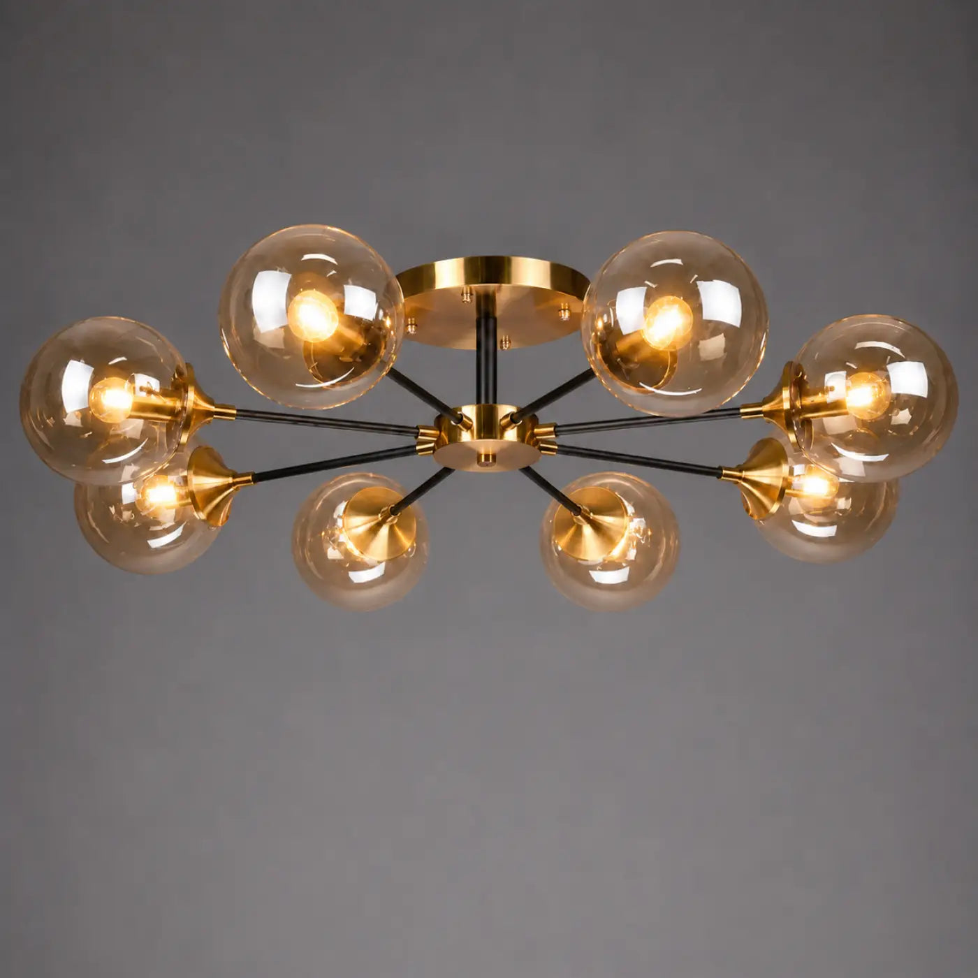 Luminaire Plafonnier Chic en Metal - Ambrina