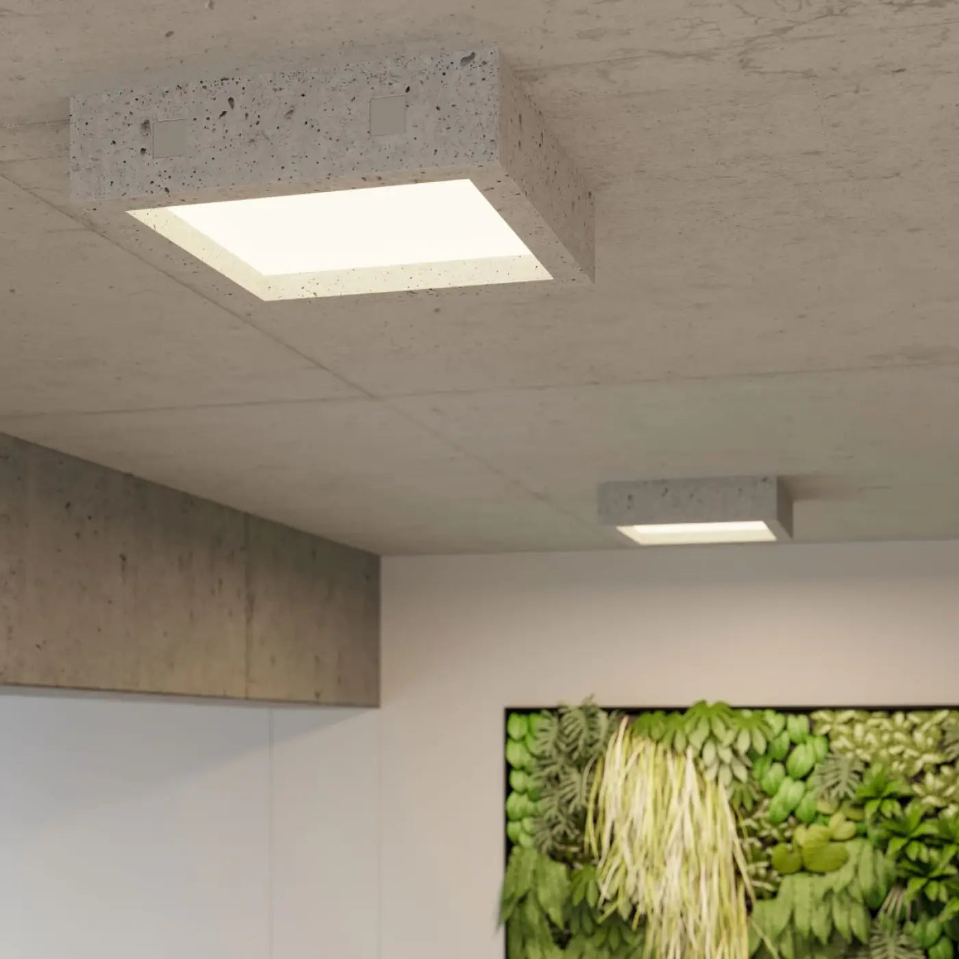 Luminaire Plafonnier Moderne - Riza (Béton)