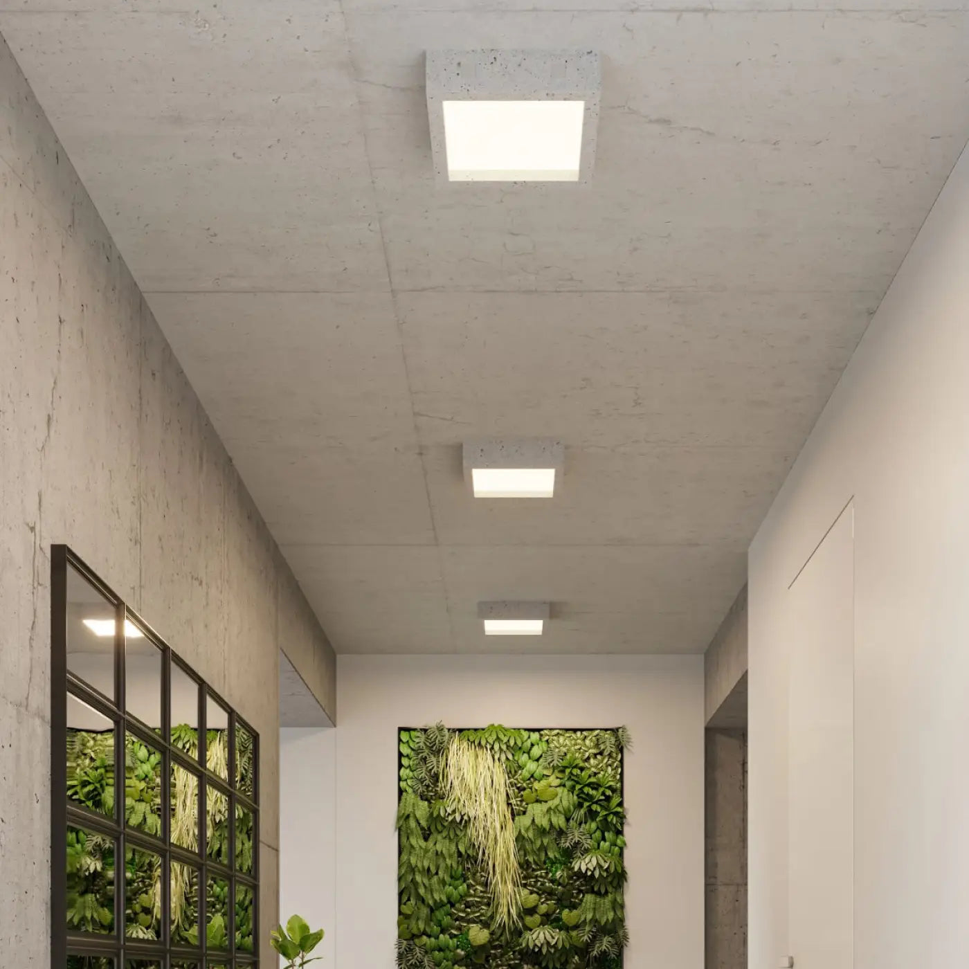 Luminaire Plafonnier Moderne - Riza (Béton)