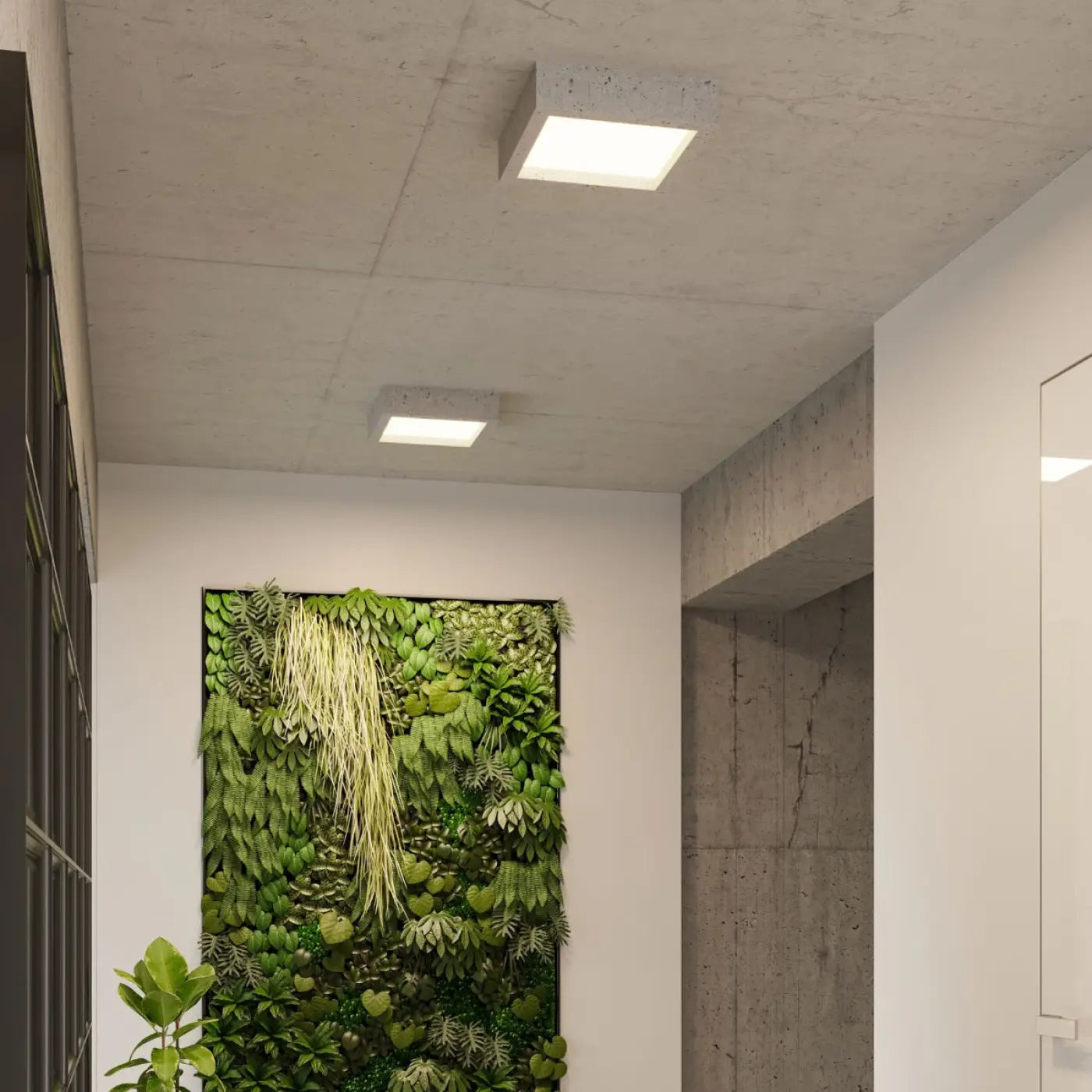 Luminaire Plafonnier Moderne - Riza (Béton)
