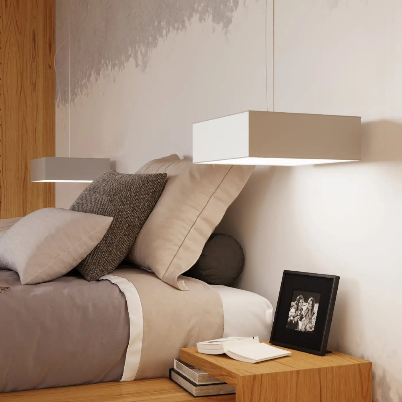 Luminaire Plafonnier Design - Horus (Gris)