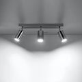 Luminaire Plafonnier - Ring 3 (Chromé)