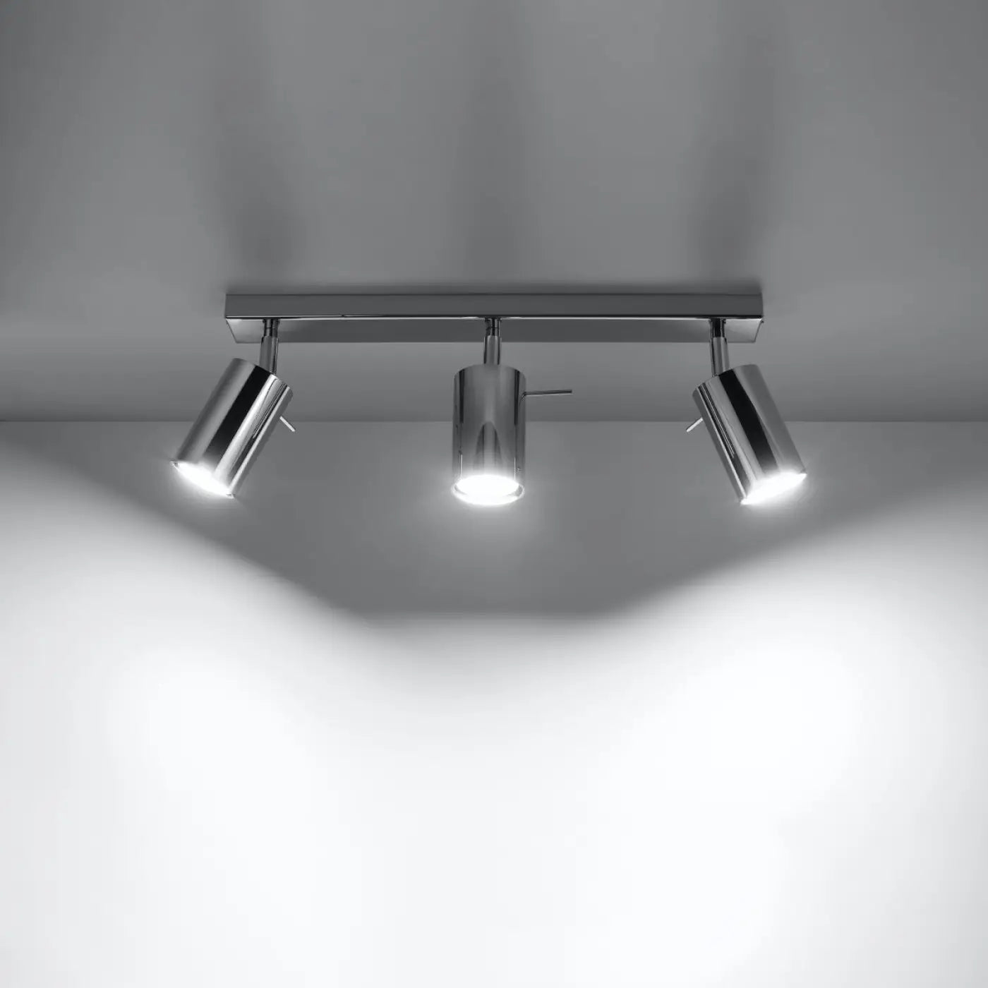 Luminaire Plafonnier - Ring 3 (Chromé)