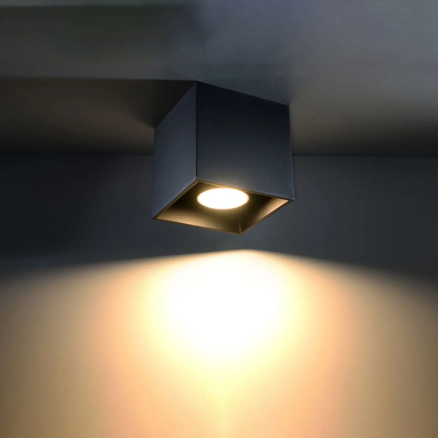 Luminaire Plafonnier Design - Quad 1 (Noir)