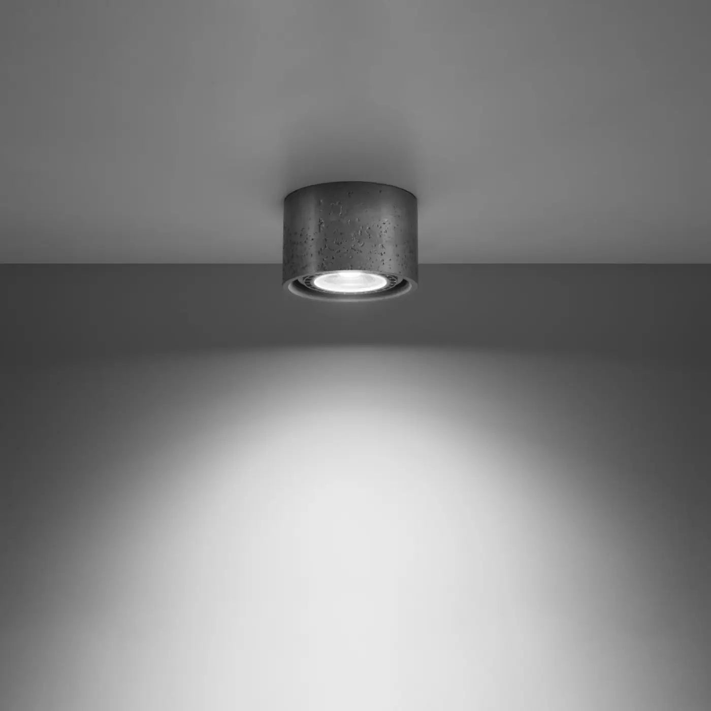 Luminaire Plafonnier Design - Basic 1 (Béton)