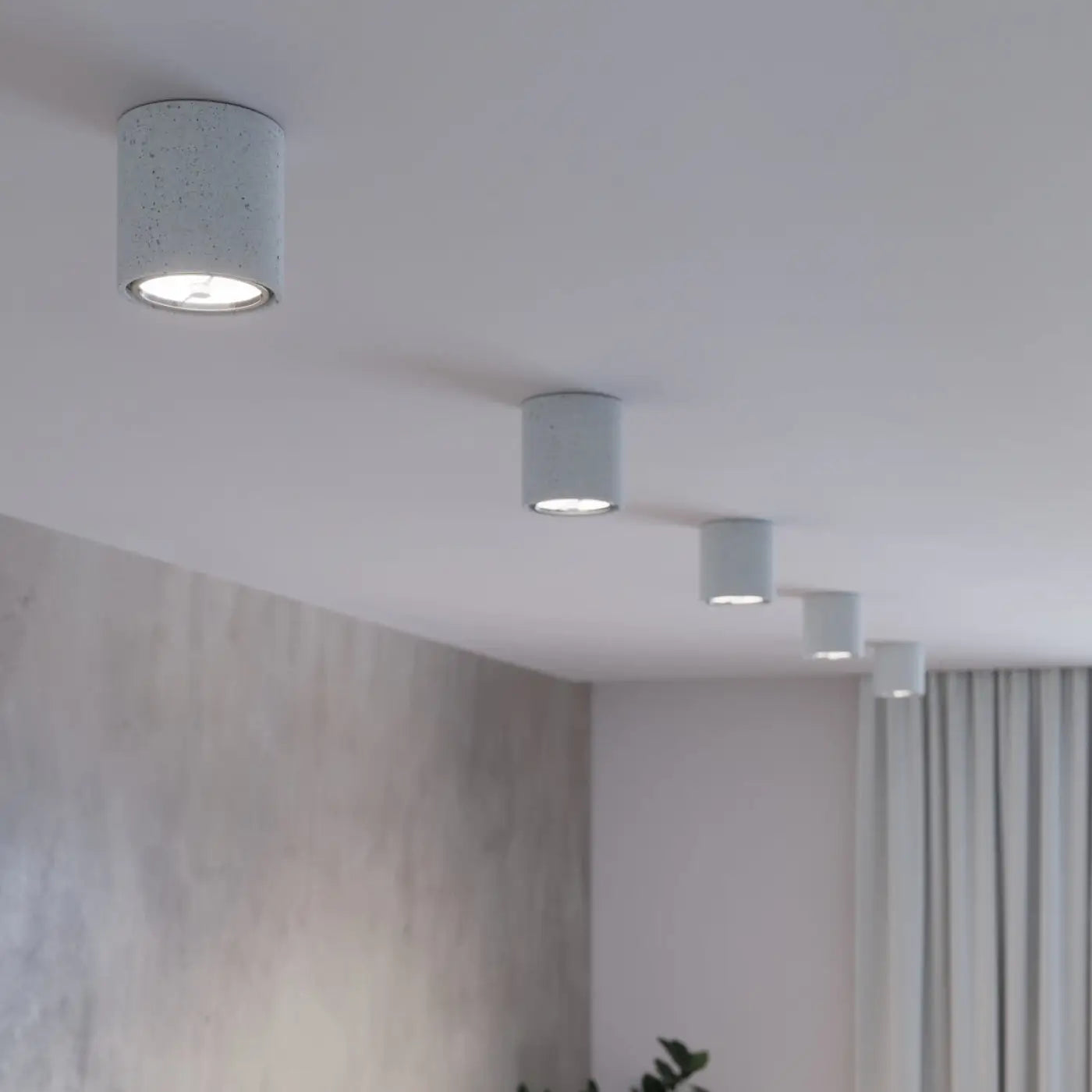 Luminaire Plafonnier Moderne - Cullo (Béton)