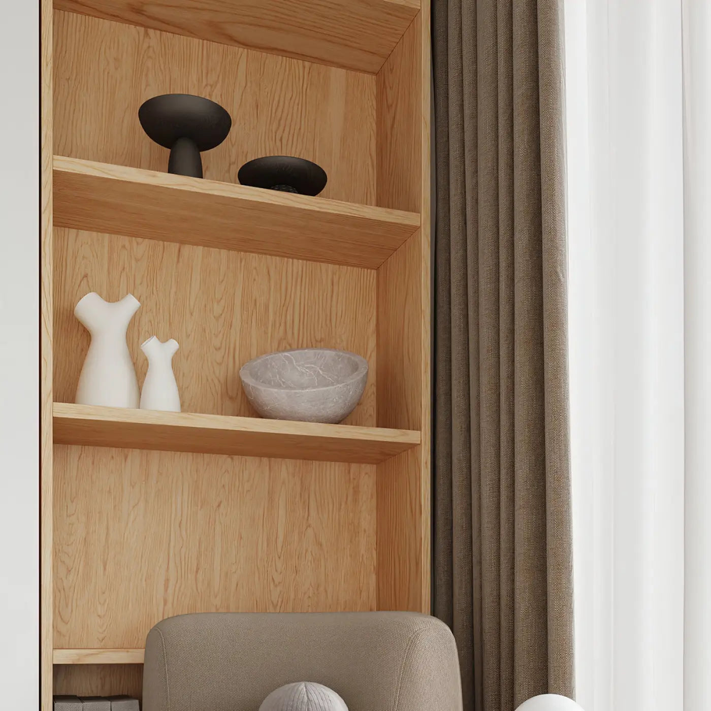 Luminaire Plafonnier en Bois - Boomo 8