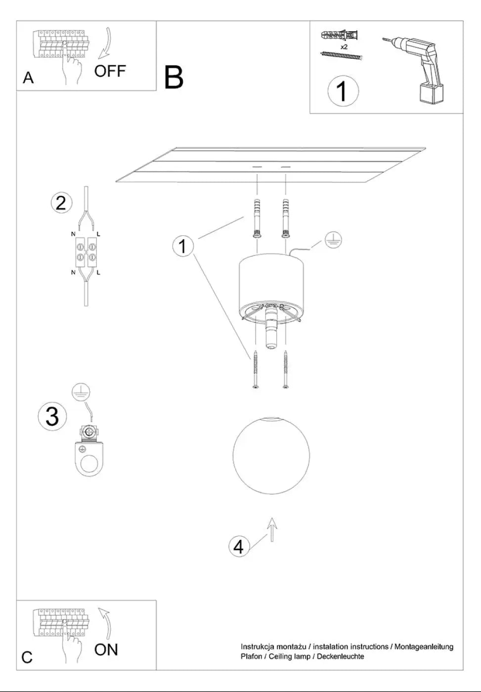 Luminaire Plafonnier en Bois - Boomo 8
