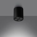 Luminaire Plafonnier Design - Zoe Led (Noir)
