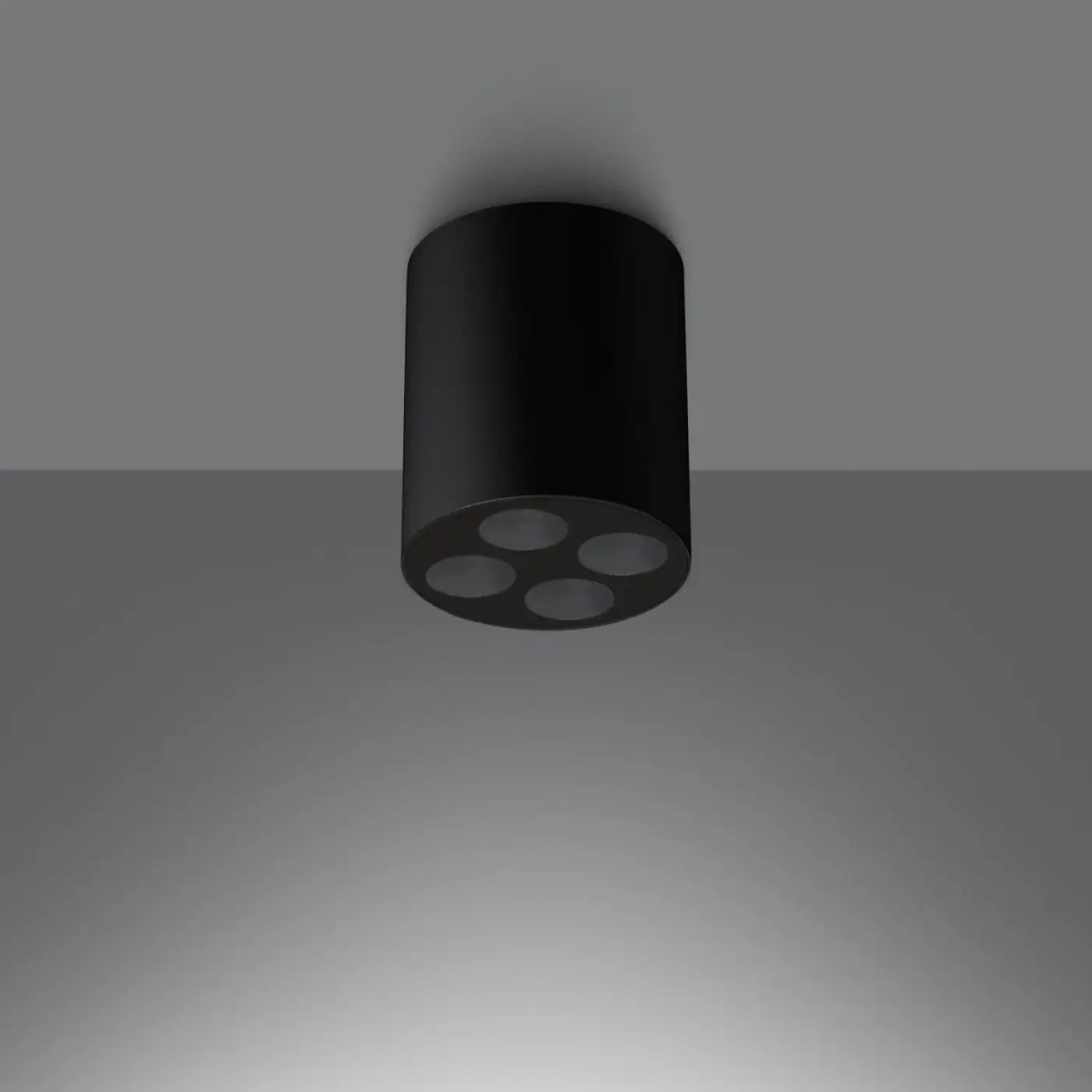 Luminaire Plafonnier Design - Zoe Led (Noir)
