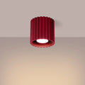 Luminaire Plafonnier Moderne - Aura 1 (Bordeaux)