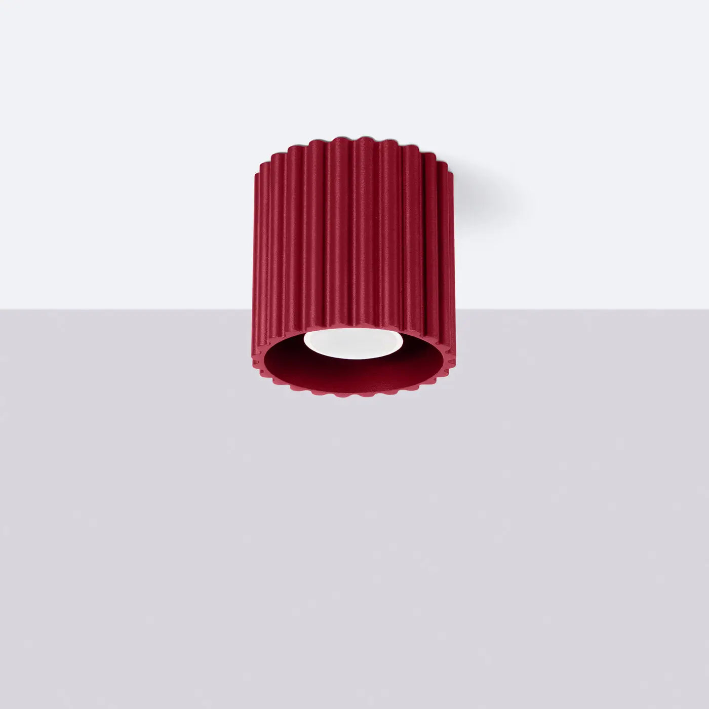 Luminaire Plafonnier Moderne - Aura 1 (Bordeaux)