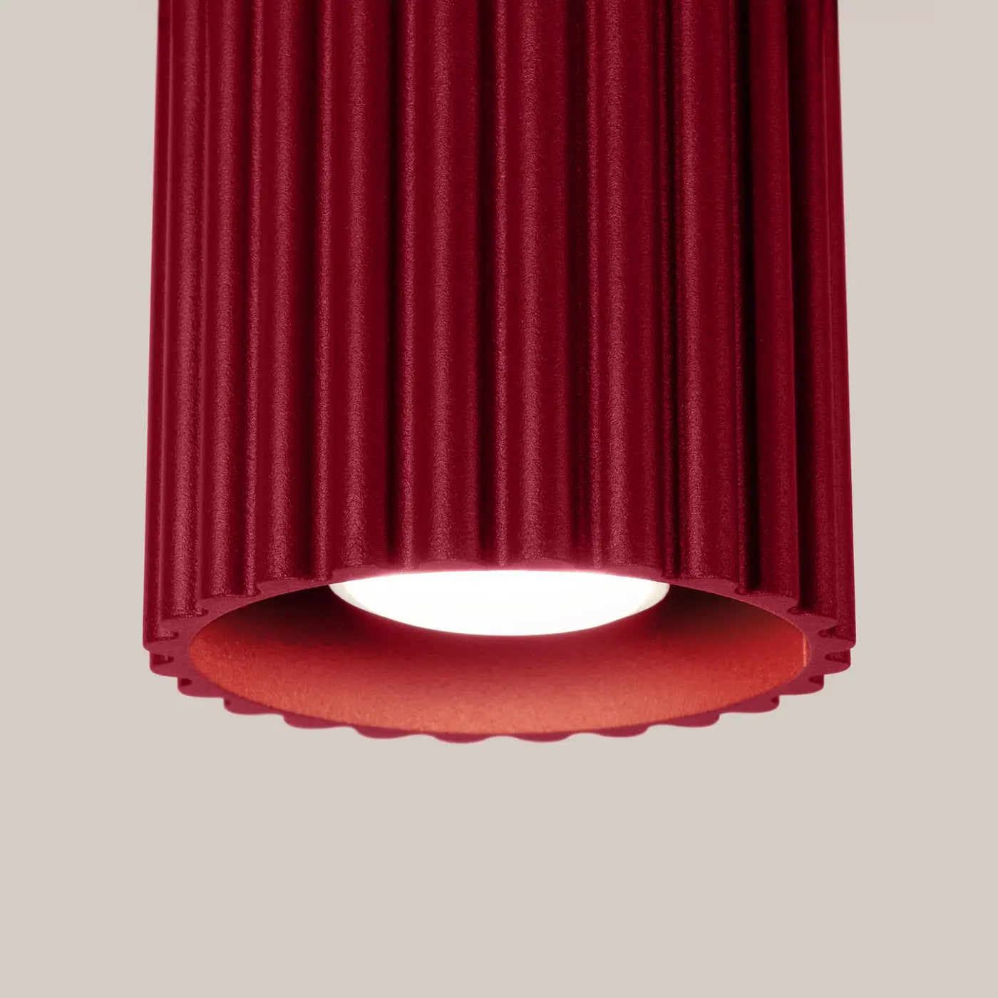 Luminaire Plafonnier Moderne - Aura 1 (Bordeaux)