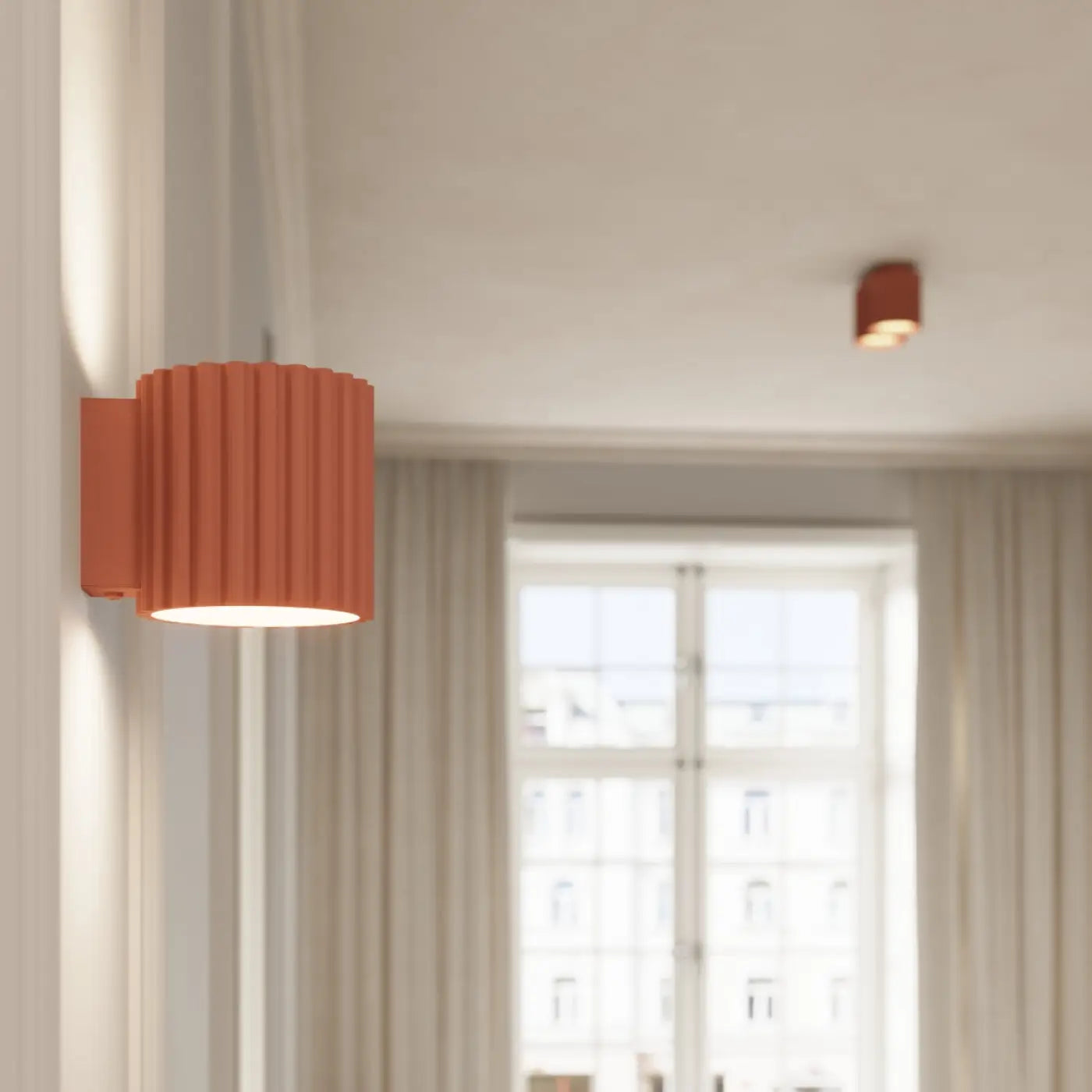 Luminaire Plafonnier Design - Aura 1 (Peach)