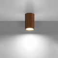 Luminaire Plafonnier Chic en Bois - Zeke 10 (Chêne)