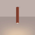 Luminaire Plafonnier - Karbon 40 (Rouge Ocre)