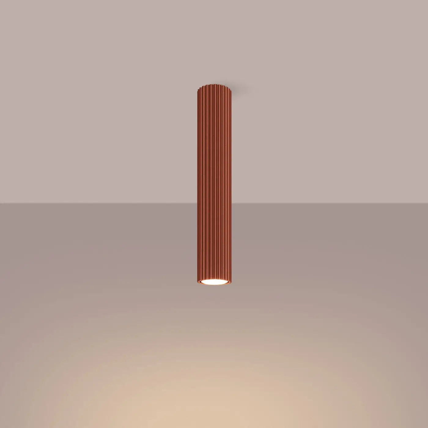 Luminaire Plafonnier - Karbon 40 (Rouge Ocre)