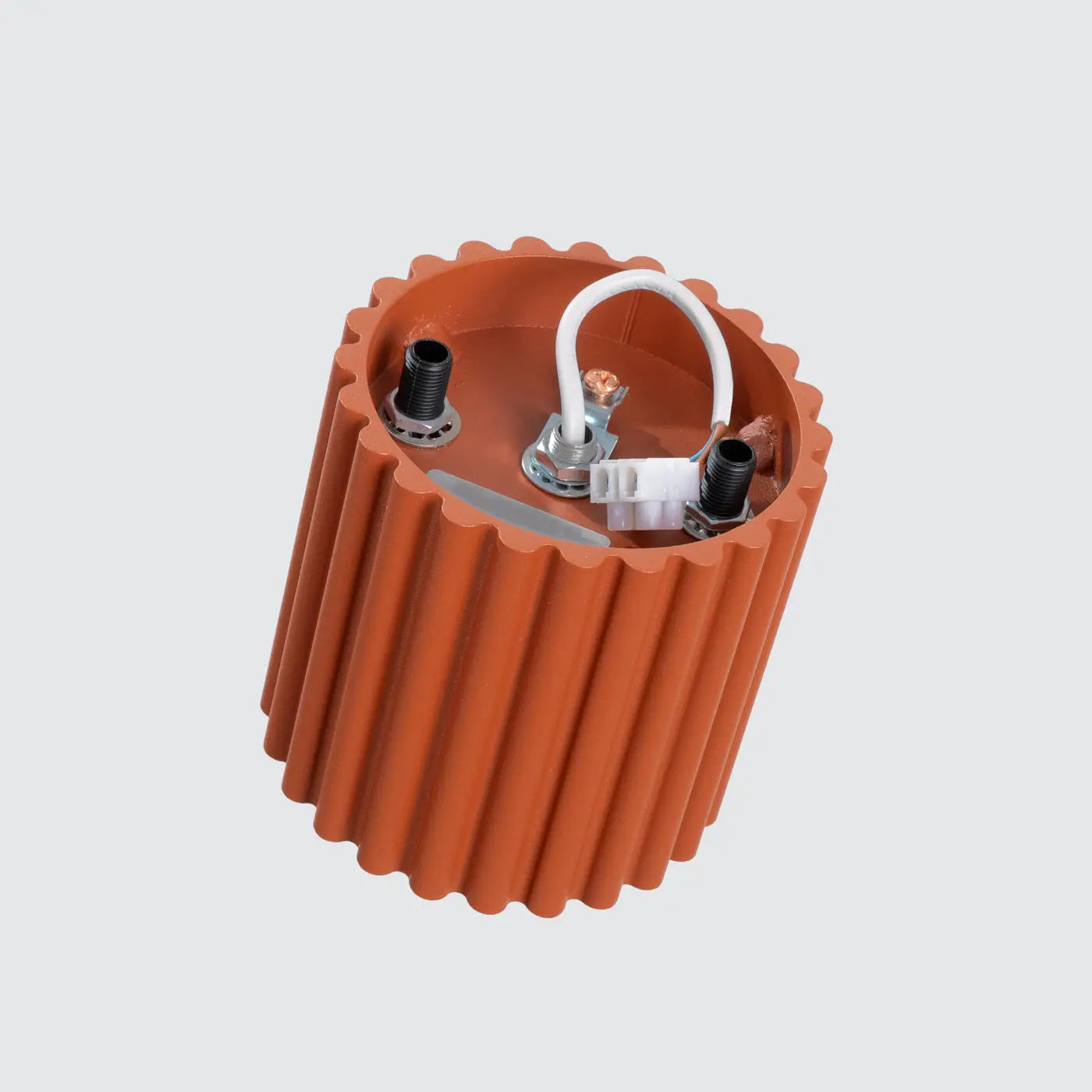 Luminaire Plafonnier Design - Aura 1 (Rouge Ochra)