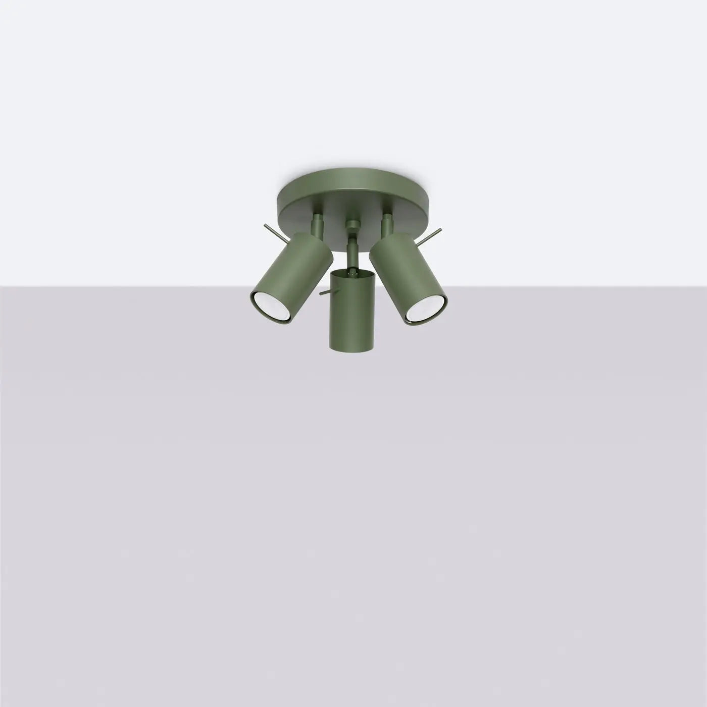 Luminaire Plafonnier - Ring 3P (Vert Olive)