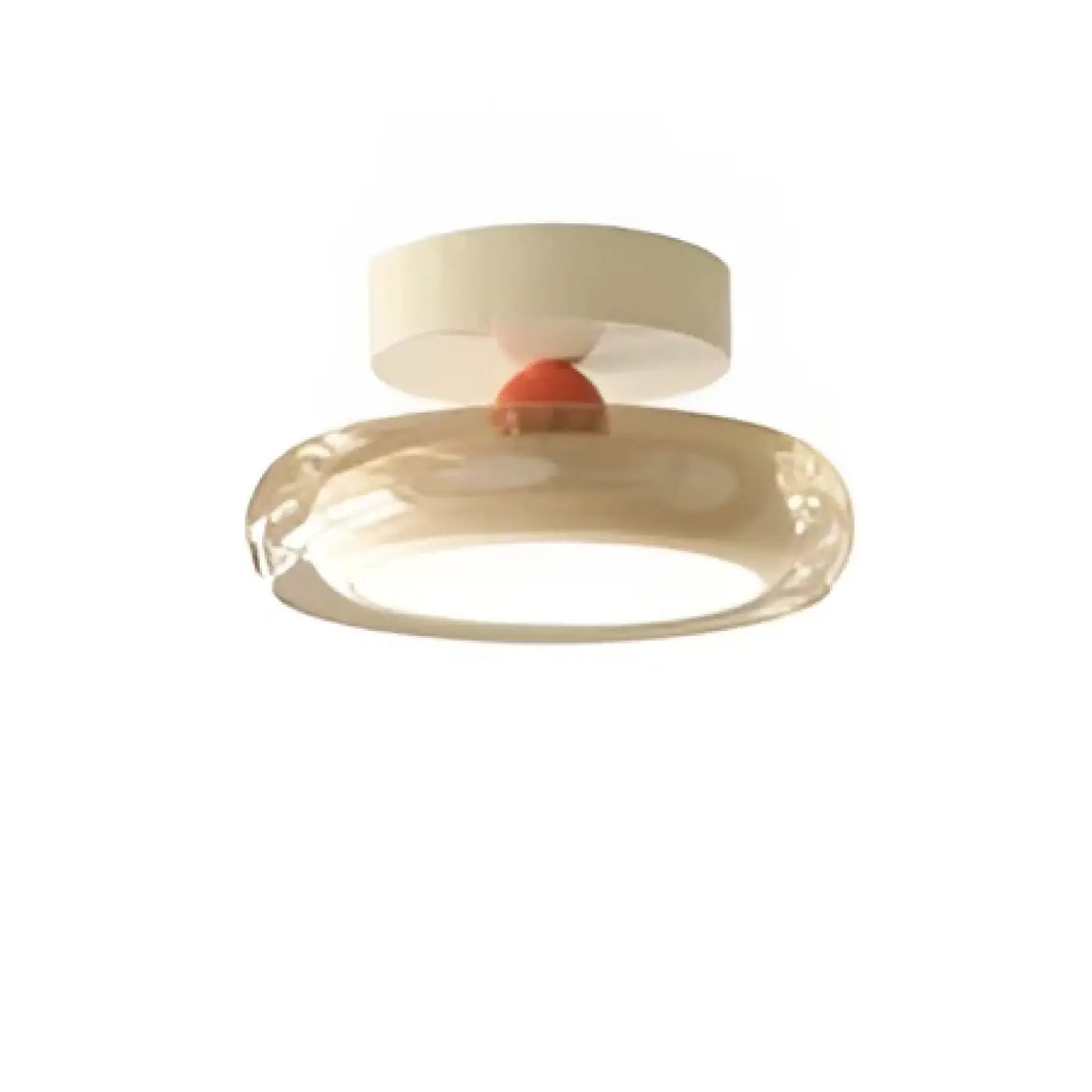 Luminaire Plafonnier Retro en Verre - Auriona