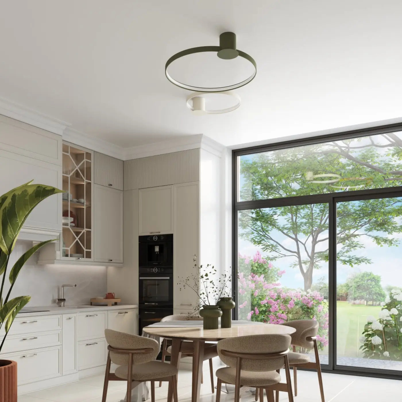 Luminaire Plafonnier Design - Rio 55 3000K (Beige)