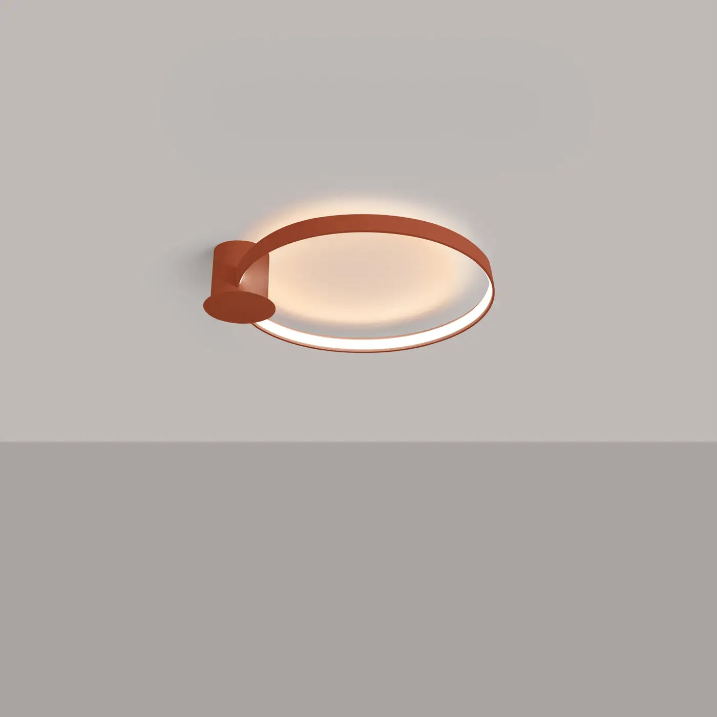 Luminaire Plafonnier Design - Rio 55 3000K (Rouge Ocre)