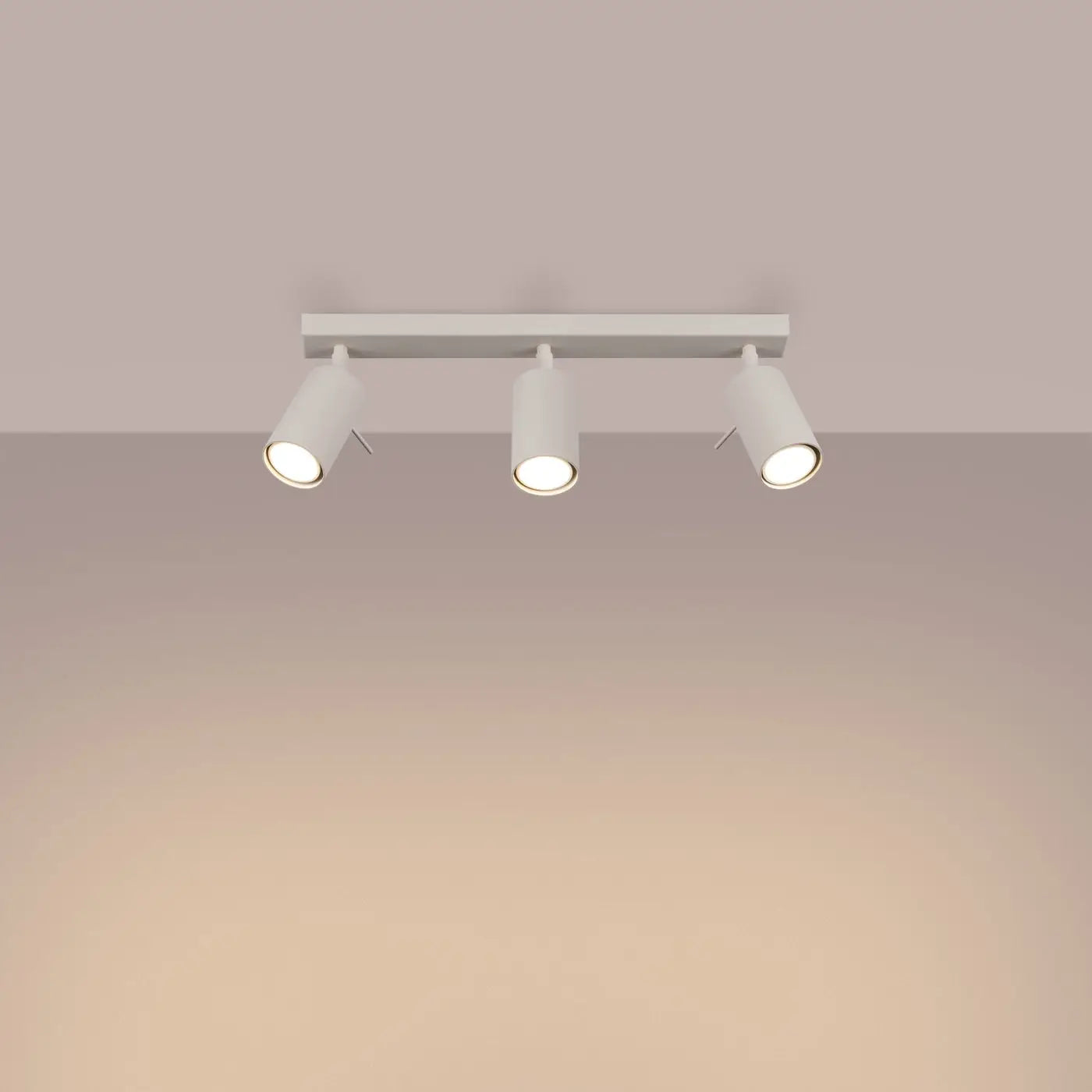 Luminaire Plafonnier Design - Ring 3L (Beige)
