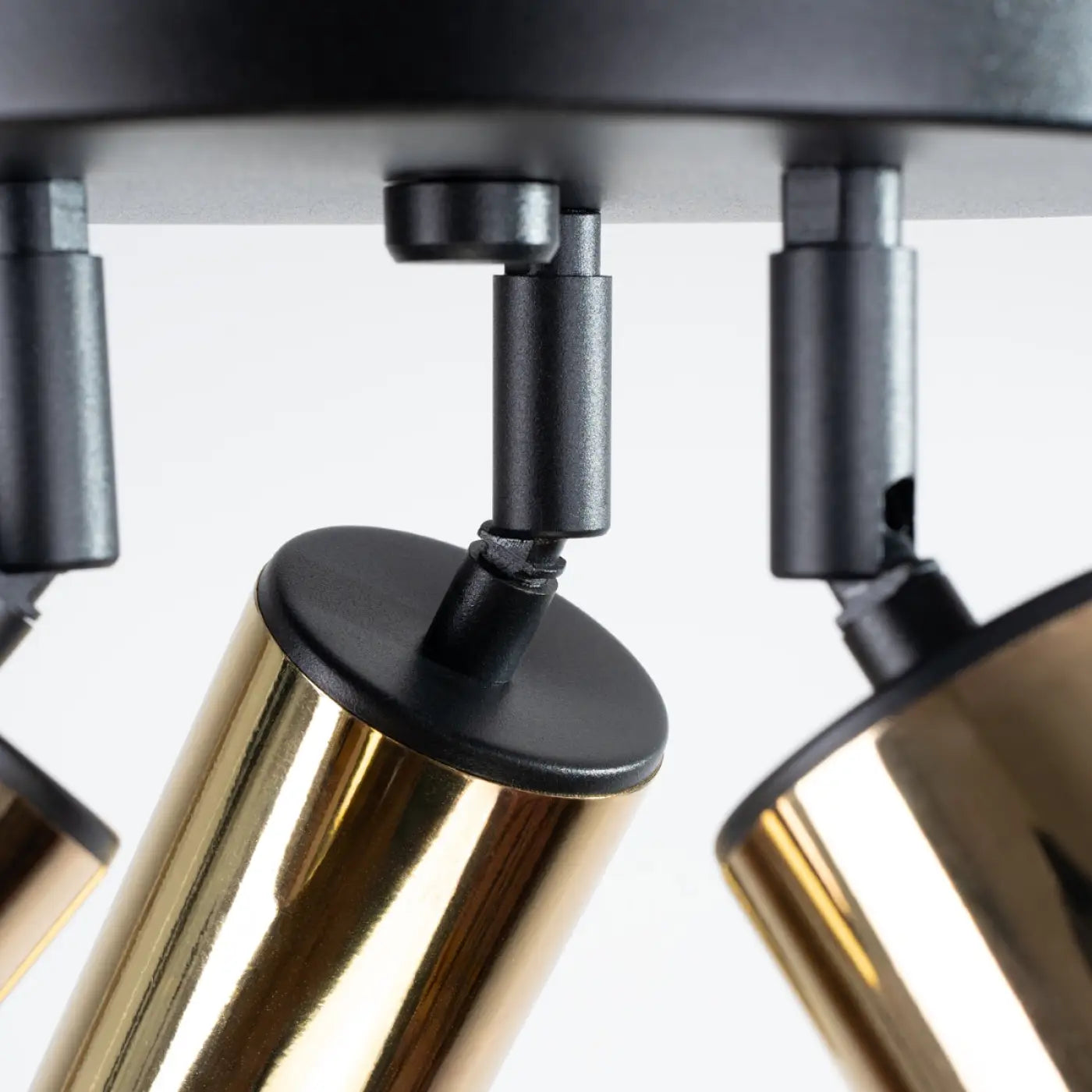 Luminaire Plafonnier Design - Winx 3P (Noir/Doré)