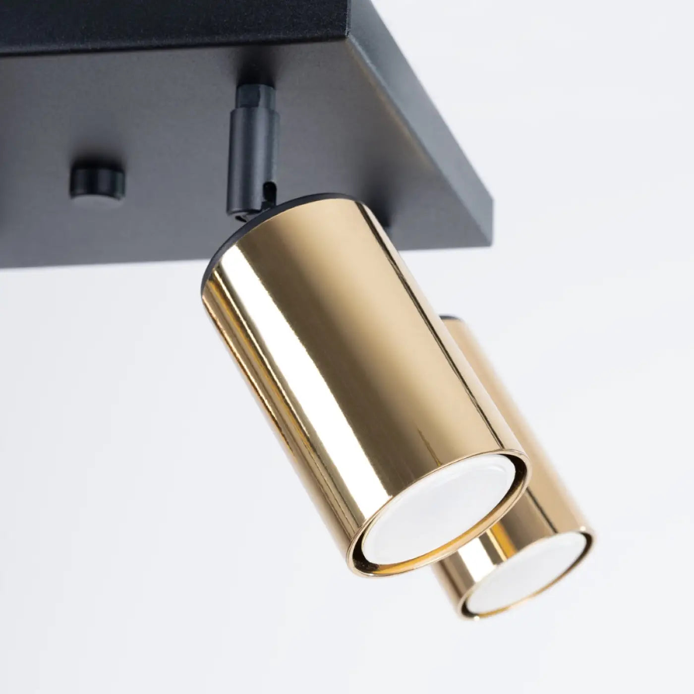 Luminaire Plafonnier Design - Winx 4 (Noir/Doré)