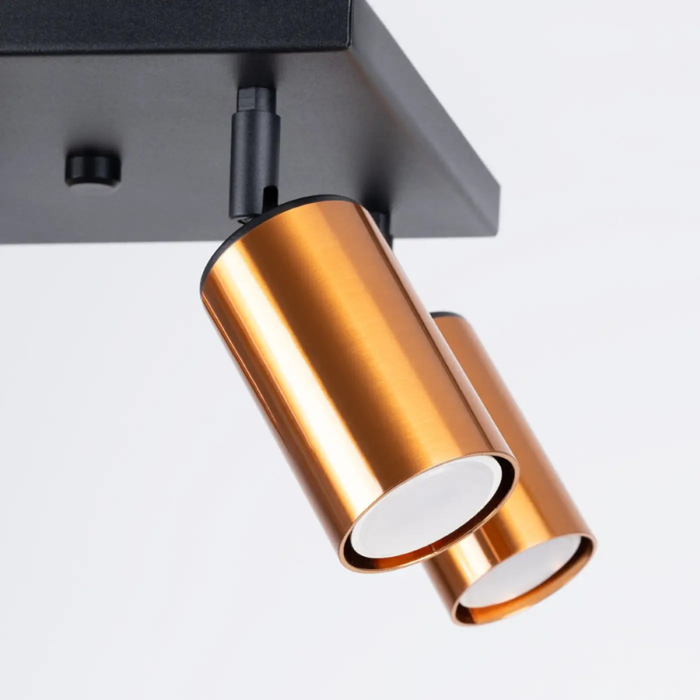 Luminaire Plafonnier Design - Winx 4 (Noir/Cooper)