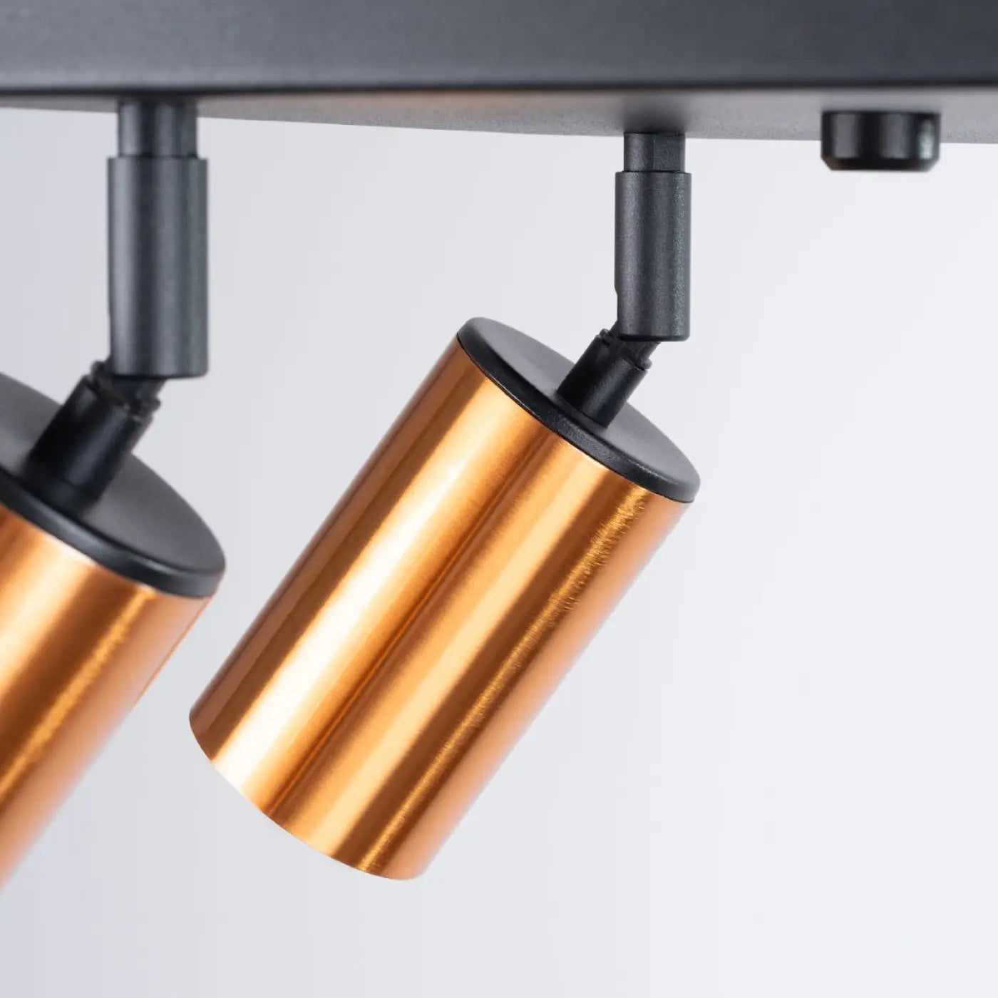 Luminaire Plafonnier Design - Winx 4 (Noir/Cooper)