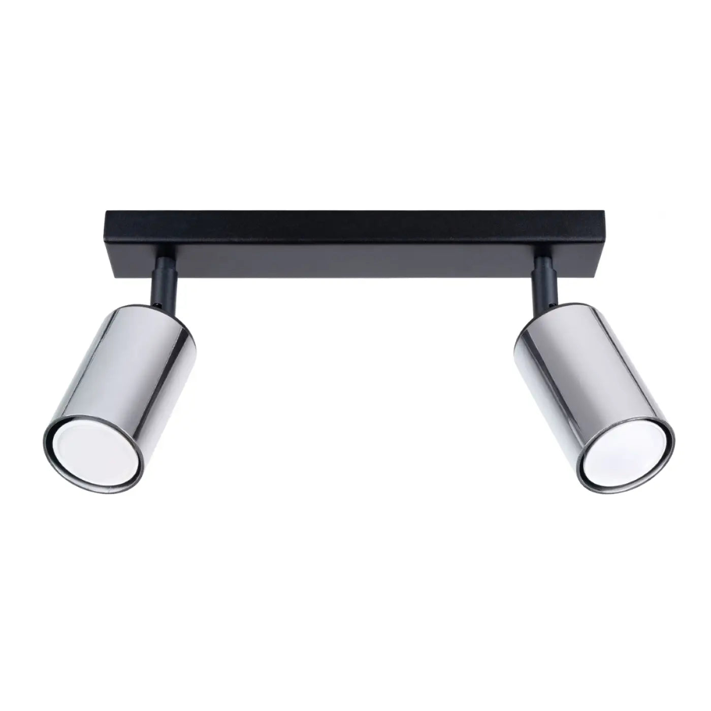 Luminaire Plafonnier Design - Winx 2 (Noir/Chrome)