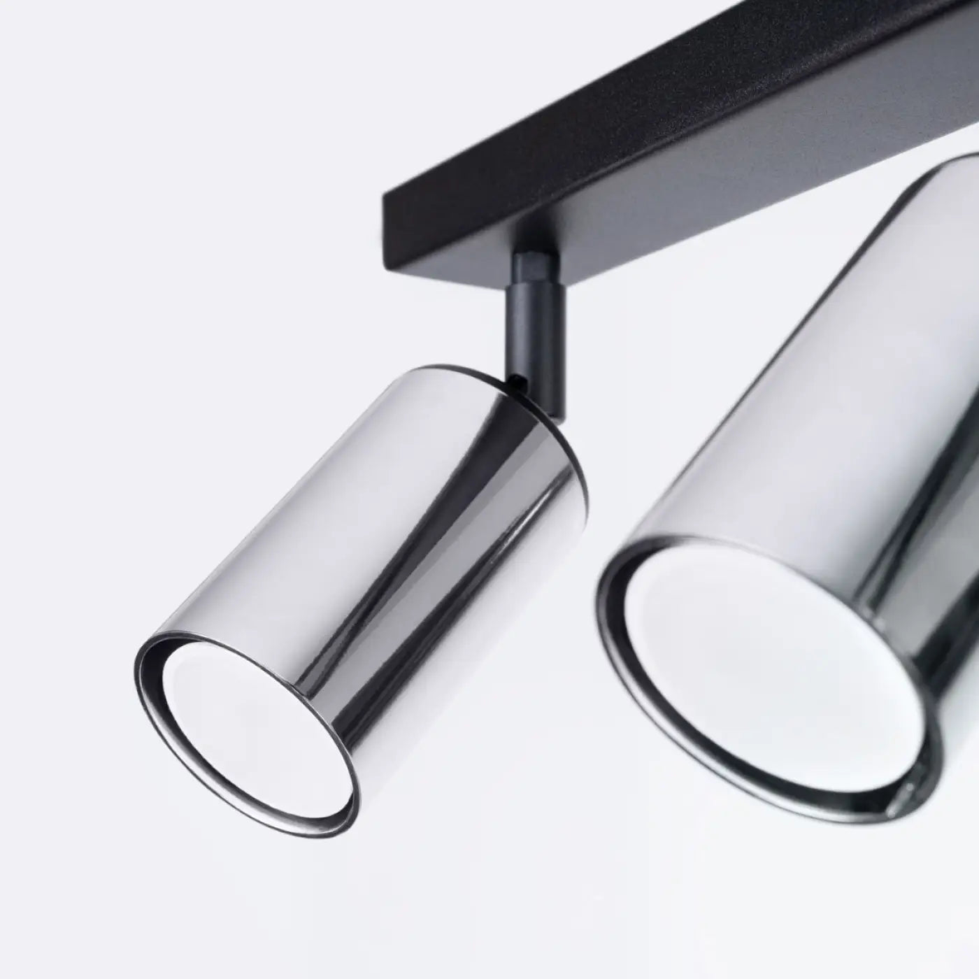 Luminaire Plafonnier Design - Winx 2 (Noir/Chrome)