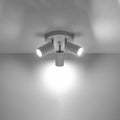 Luminaire Plafonnier Design - Ring 3P (Blanc)