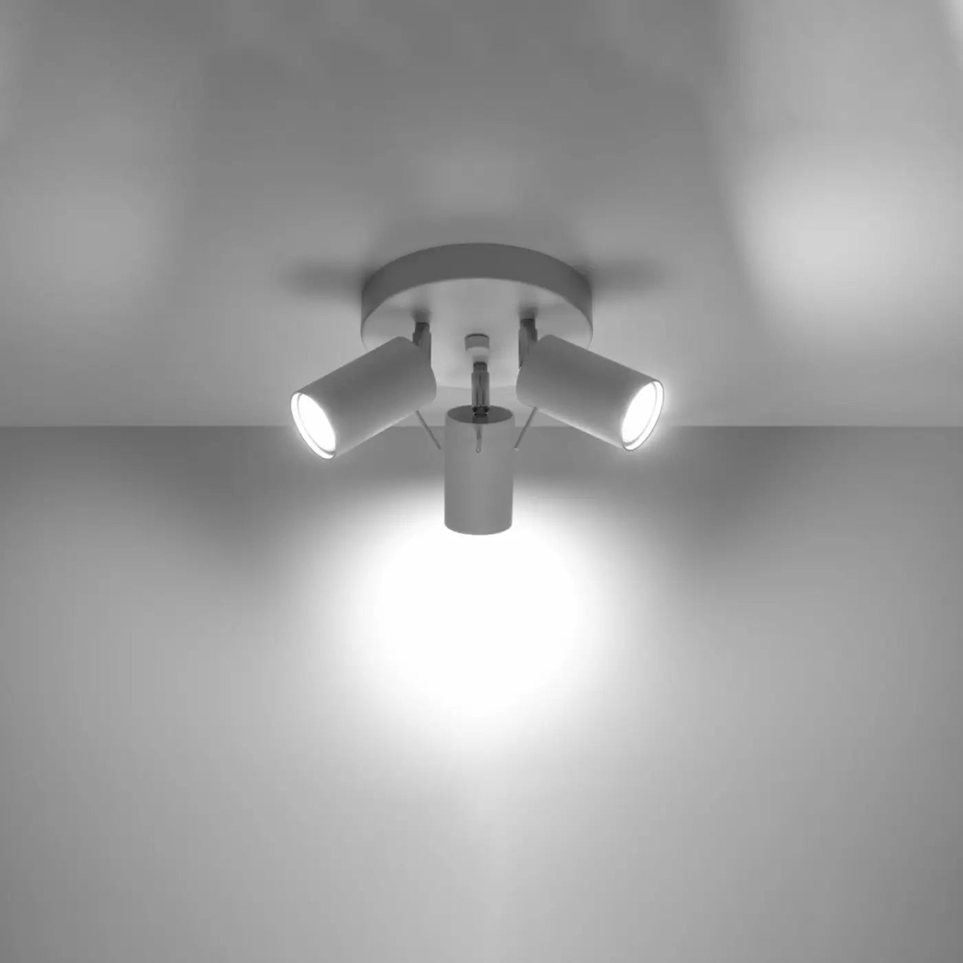 Luminaire Plafonnier Design - Ring 3P (Blanc)
