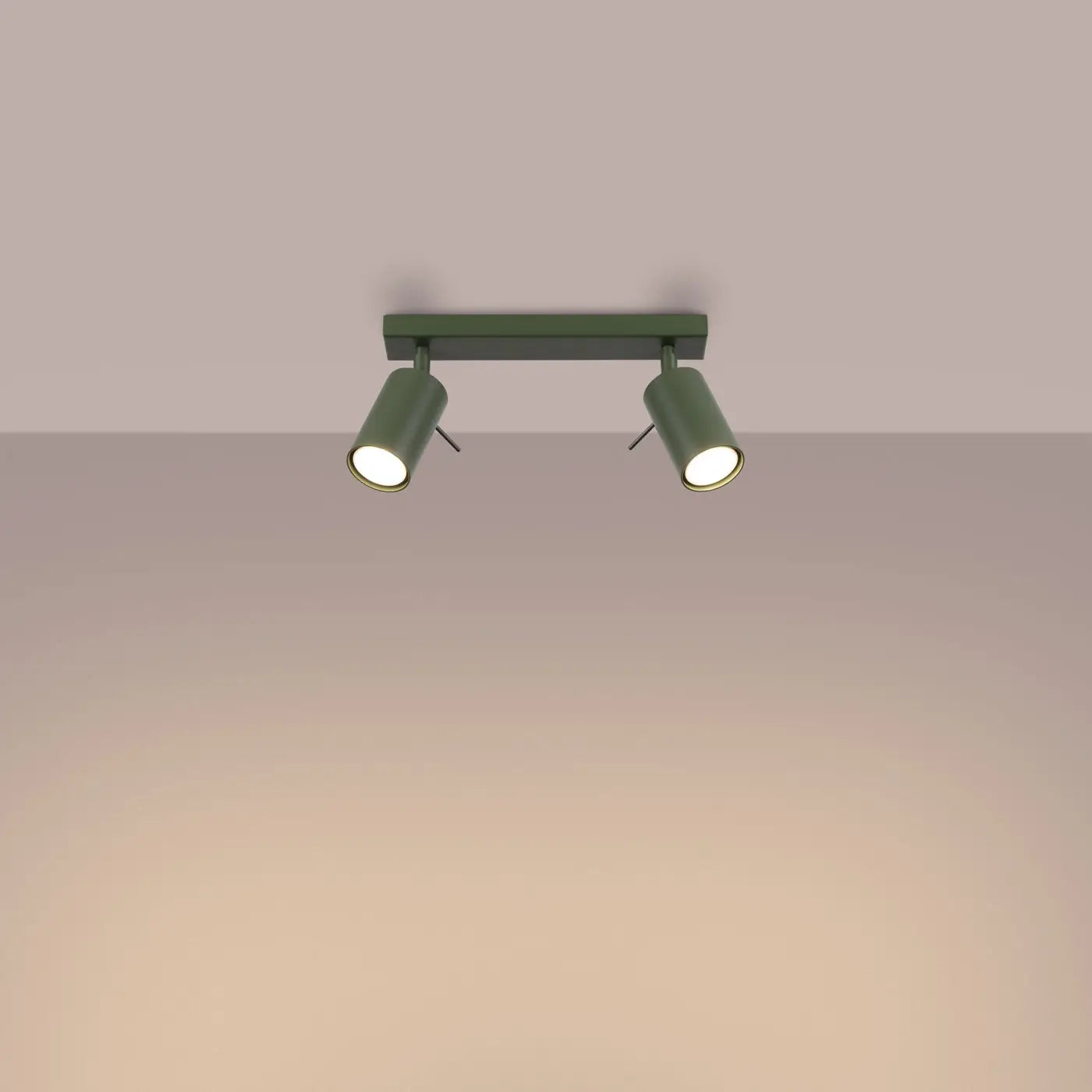 Luminaire Plafonnier Design - Ring 2 (Vert Olive)