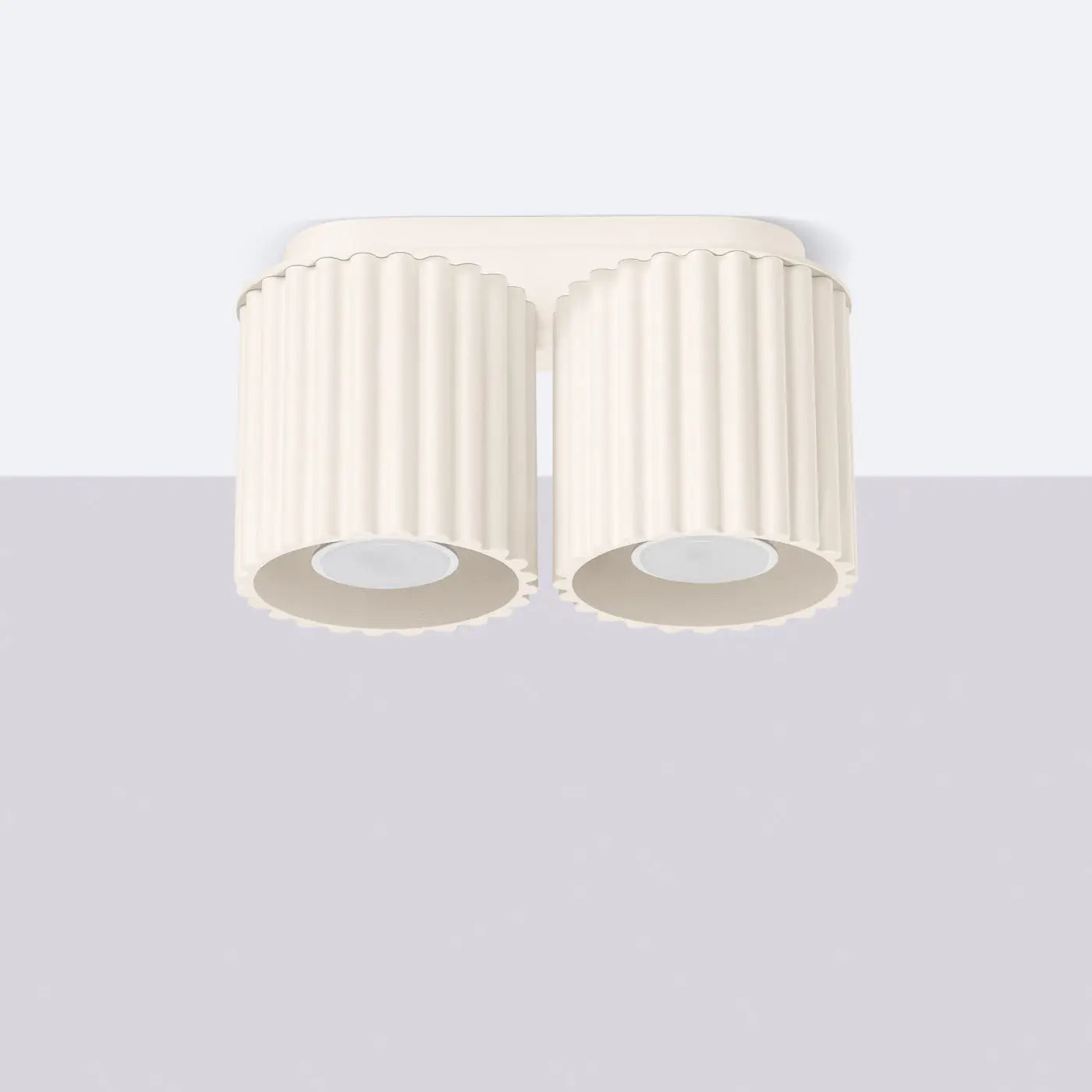 Luminaire Plafonnier Design - Aura 2 (Beige)