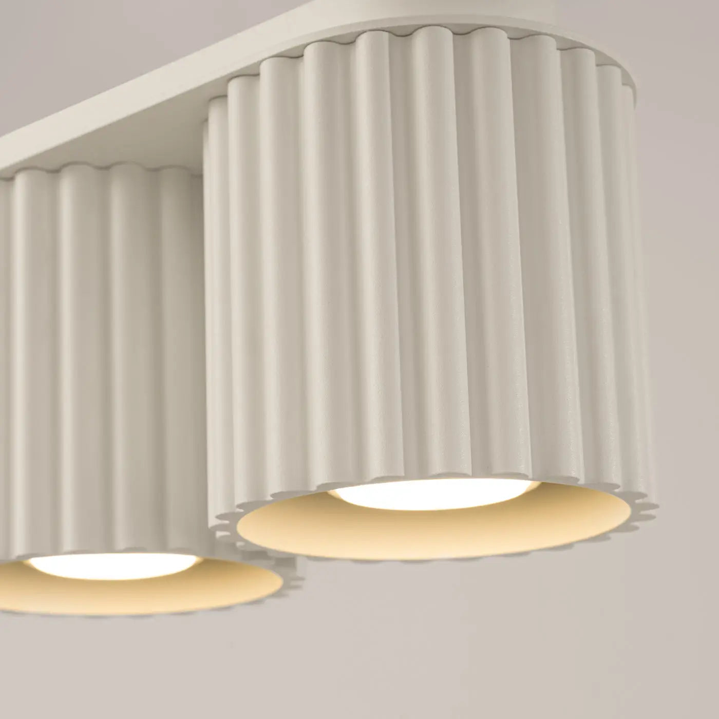 Luminaire Plafonnier Design - Aura 2 (Beige)