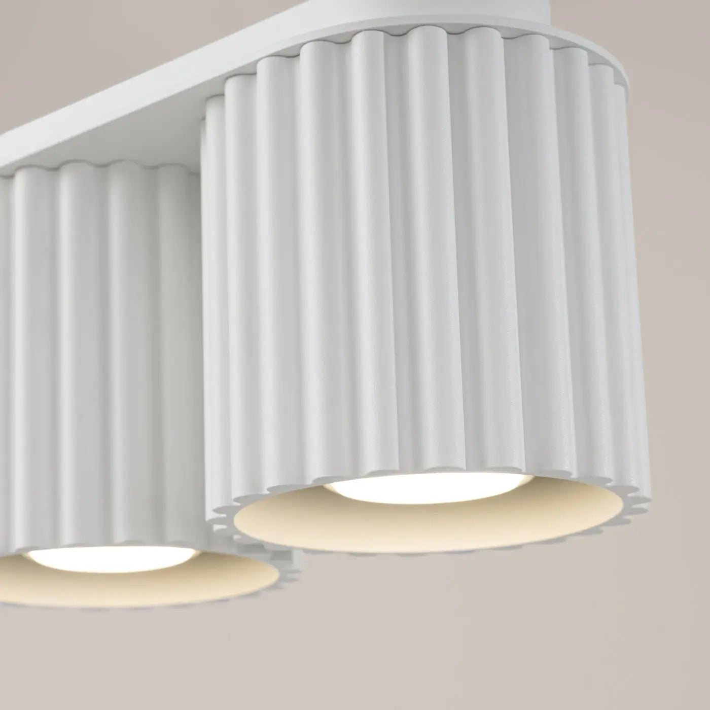 Luminaire Plafonnier Design - Aura 2 (Blanc)
