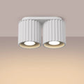 Luminaire Plafonnier Design - Aura 2 (Blanc)