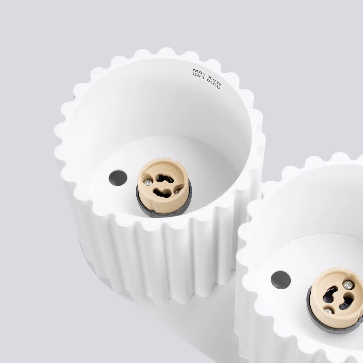 Luminaire Plafonnier Design - Aura 2 (Blanc)