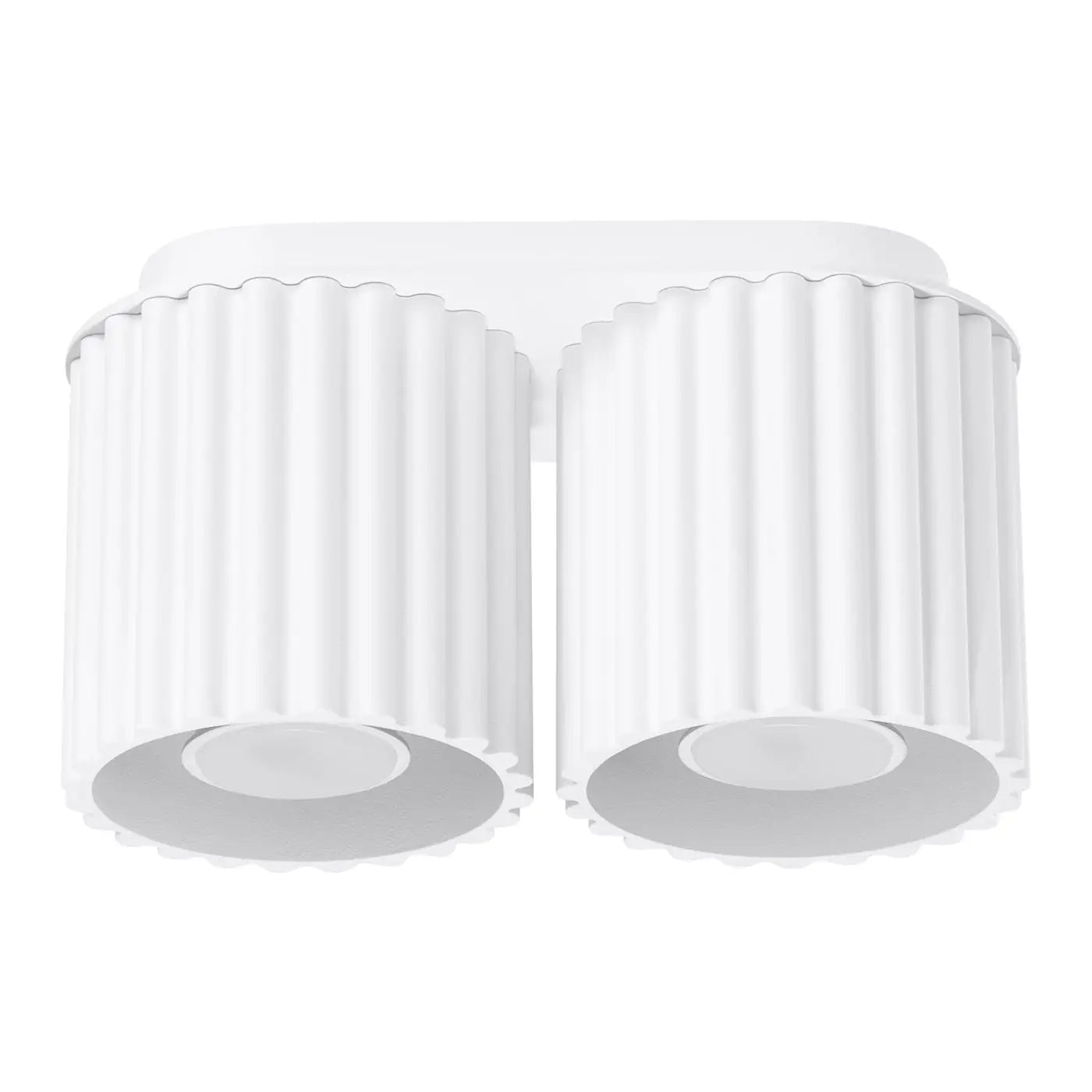 Luminaire Plafonnier Design - Aura 2 (Blanc)
