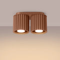 Luminaire Plafonnier Moderne - Aura 2 (Moka)